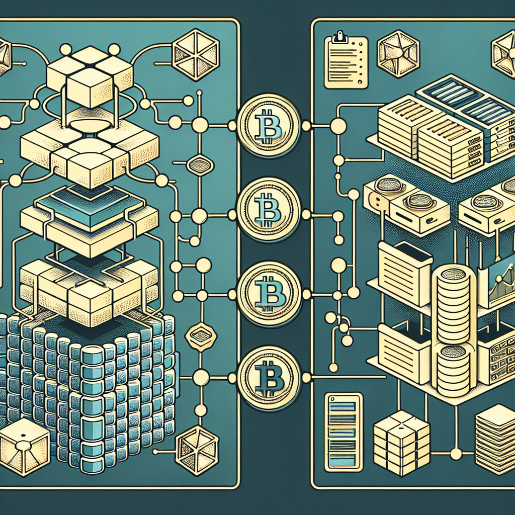 Blockchain vs. herkömmliche Datenbanken